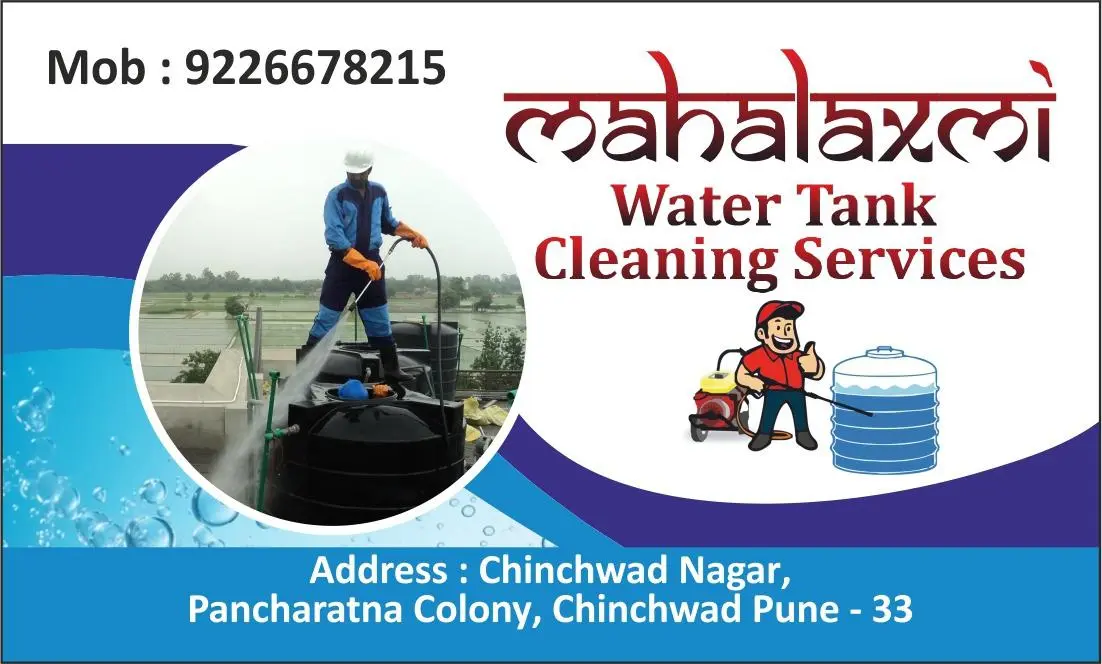 Water Tank Cleaning Services in Pune